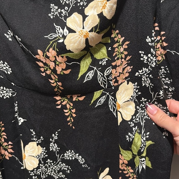 REFORMATION creed floral midi dress - Picture 5 of 7